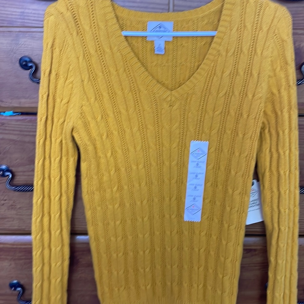 V-neck sweater